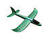 Літак планер з поліпропілену, 48 см Зелений, фото 2