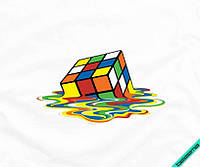 Термонаклейки на ветровки Кубик-Рубик [Свой размер и материалы в ассортименте] Мелкий, 5