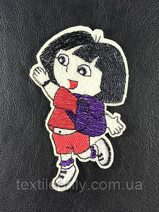 Нашивка Даша подорожниця 110х70 мм, фото 1