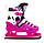 Ковзани розсувні Scale Sport. Pink, розміри 29-33 / 34-38 / 38-41, фото 2