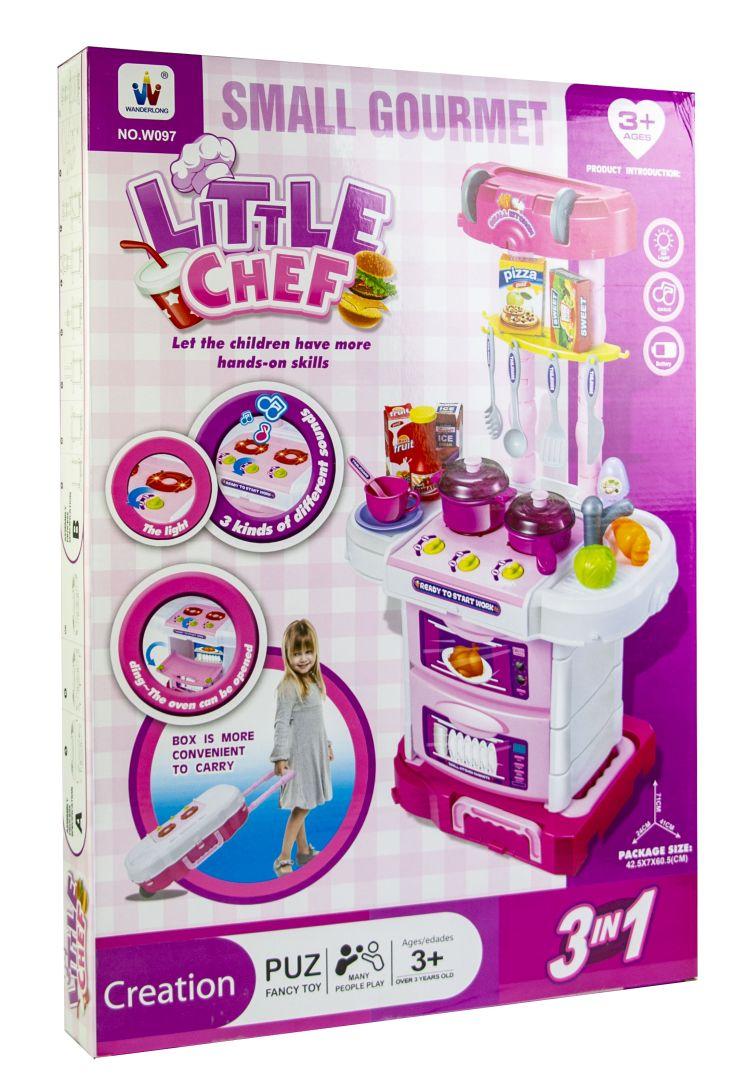 Кухня іграшкова Little Cheef (Маленький Шеф) зі світлом і звуком