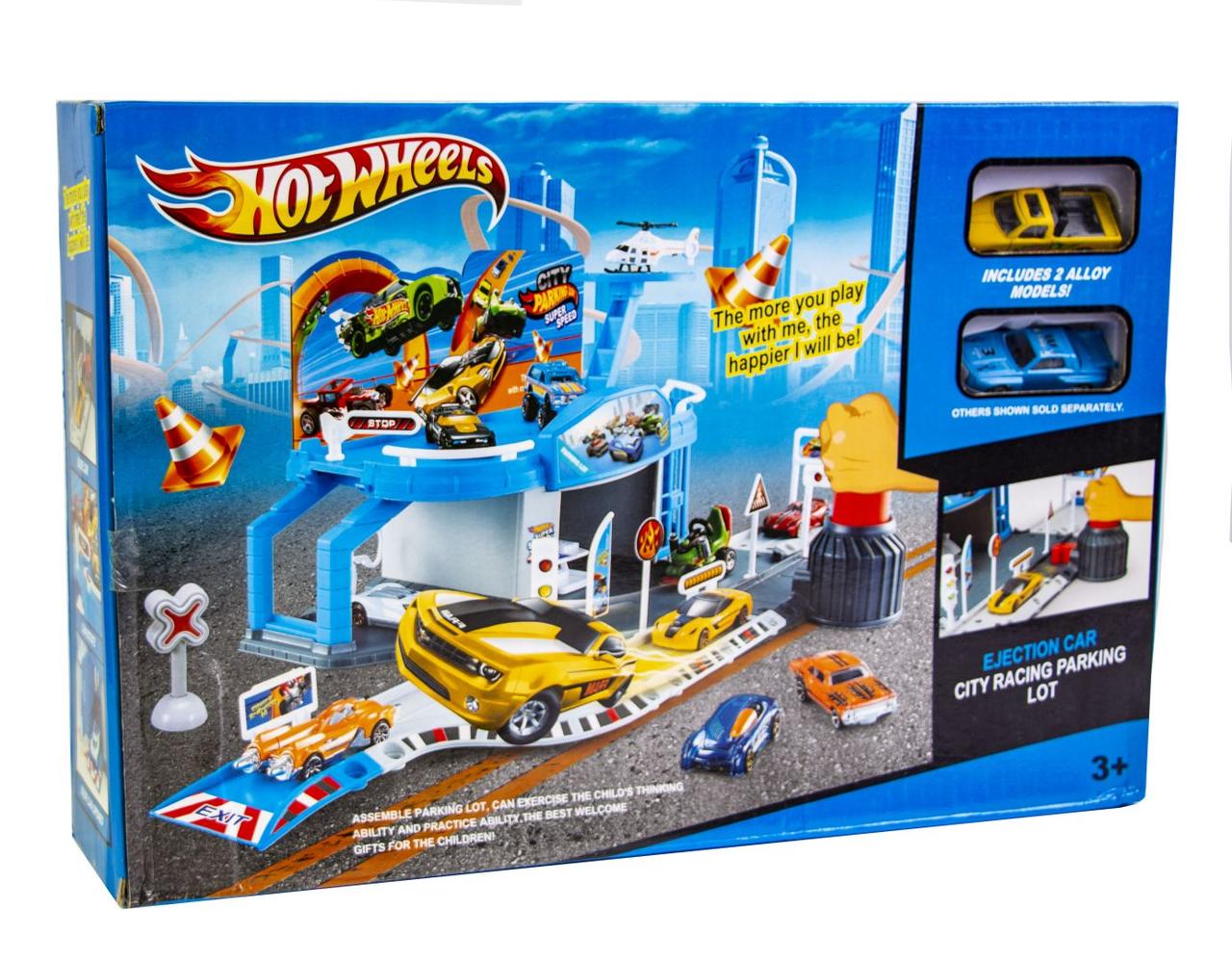 Міський гараж Hot Wheels HW-105 з 2 машинками