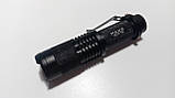 Ліхтар компактний Police/Bailong BL-1812-T6, акумулятор 18650, zoom, фото 4