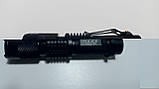 Ліхтар компактний Police/Bailong BL-1812-T6, акумулятор 18650, zoom, фото 3