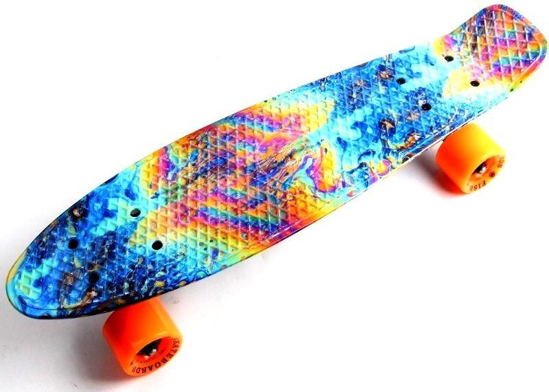 Penny Board "Fish" Graffity 2.