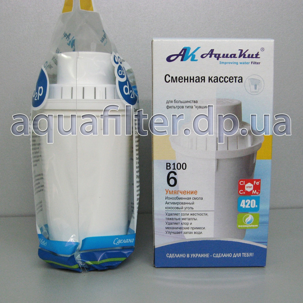 Картридж AquaKut В100-6 Жорсткість для Аквафор
