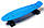 Пластборд Penny Board BLUE Синій. СВІТЛО колеса, фото 7