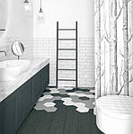 Чорна матова рушникосушка 500х1600 Instal Project PRIMAVERA, фото 8