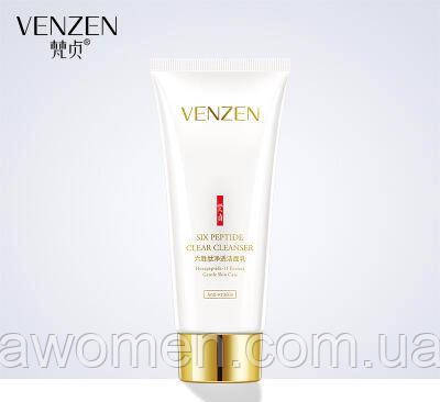 Пінка для вмивання Venzen Six PEPTIDE 100 g