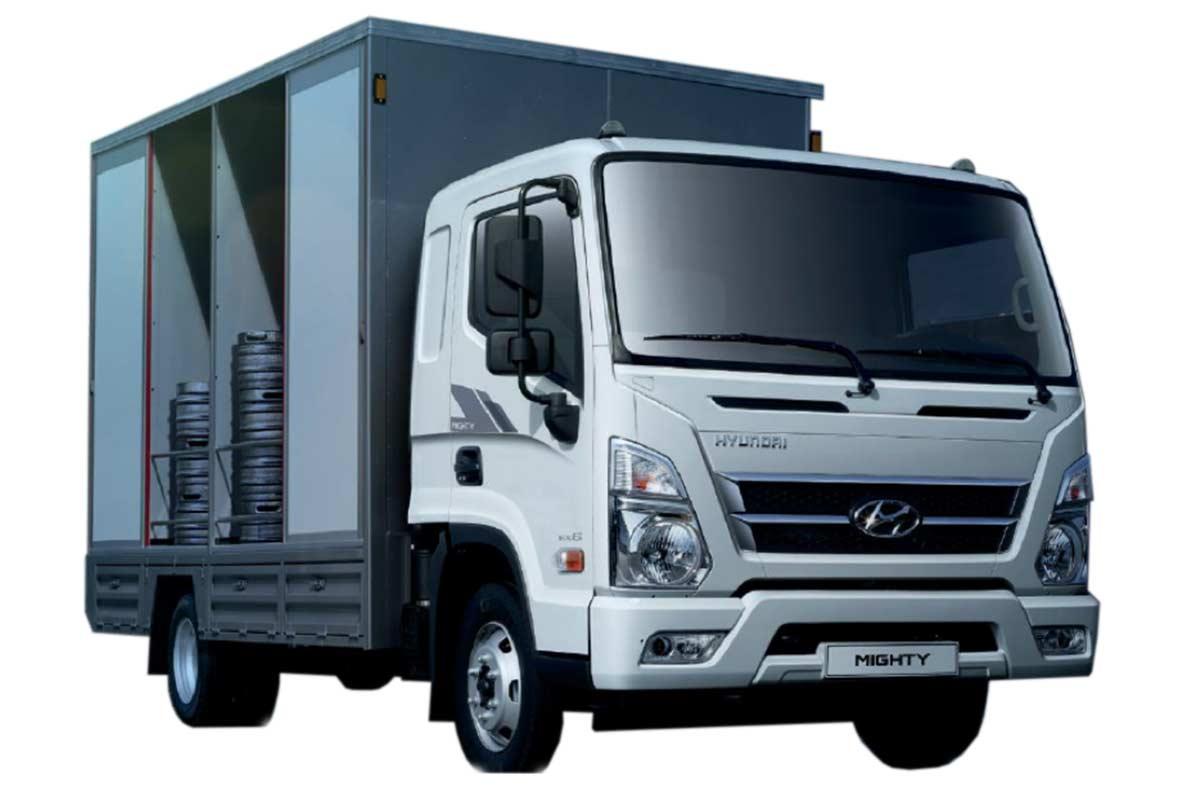 Hyundai EX8 – ізотермічний фургон для перевезення напоїв