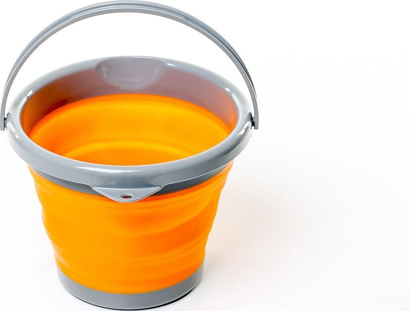 Відро складне силіконове 10L orange Tramp, TRC-091-orange