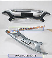Передняя и задняя накладки на бампер V1 для Mazda BT-50 2012+ гг.