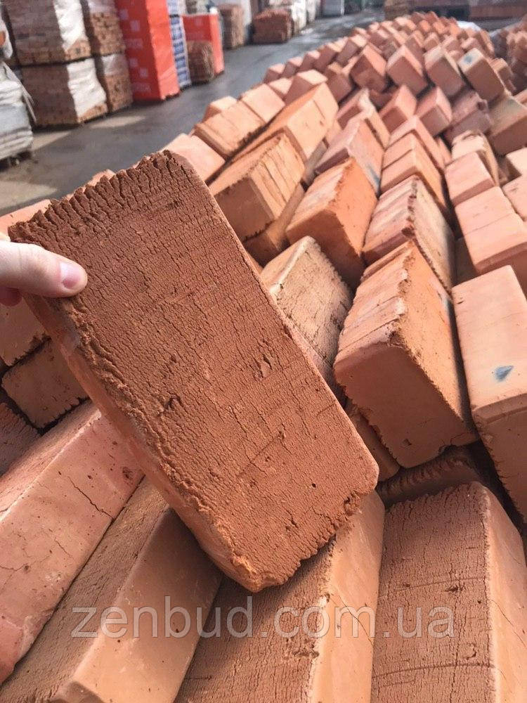Цегла червона керамічна повнотіла М-100, якість чудова, фото 1