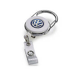 Оригінальний брелок-тримач для пропуску Volkswagen Badge Holder (000087019G)