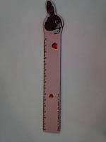 Лінійка дерев'яна 15 см Тварини 1314 кольор