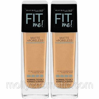 Тональна основа Maybelline New York Fit Me Matte Poreless Liquid Foundation Makeup