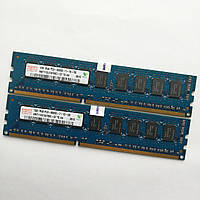 Комплект серверной памяти Hynix DDR3 2Gb (1Gb+1Gb) 1066MHz PC3 8500E 1R8 CL7 (HYMP112U7AFR8C-G7 T0 AA) Б/У