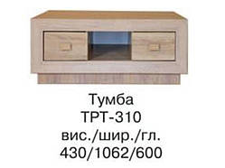 Тумба Корвет ТРП -310 (БМФ) 1062х600х430мм акація