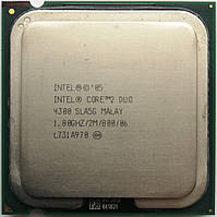 Процессор Intel Core 2 Duo E4300 SLA5G 1.80GHz 2M Cache 800 MHz FSB Socket 775 Б/У