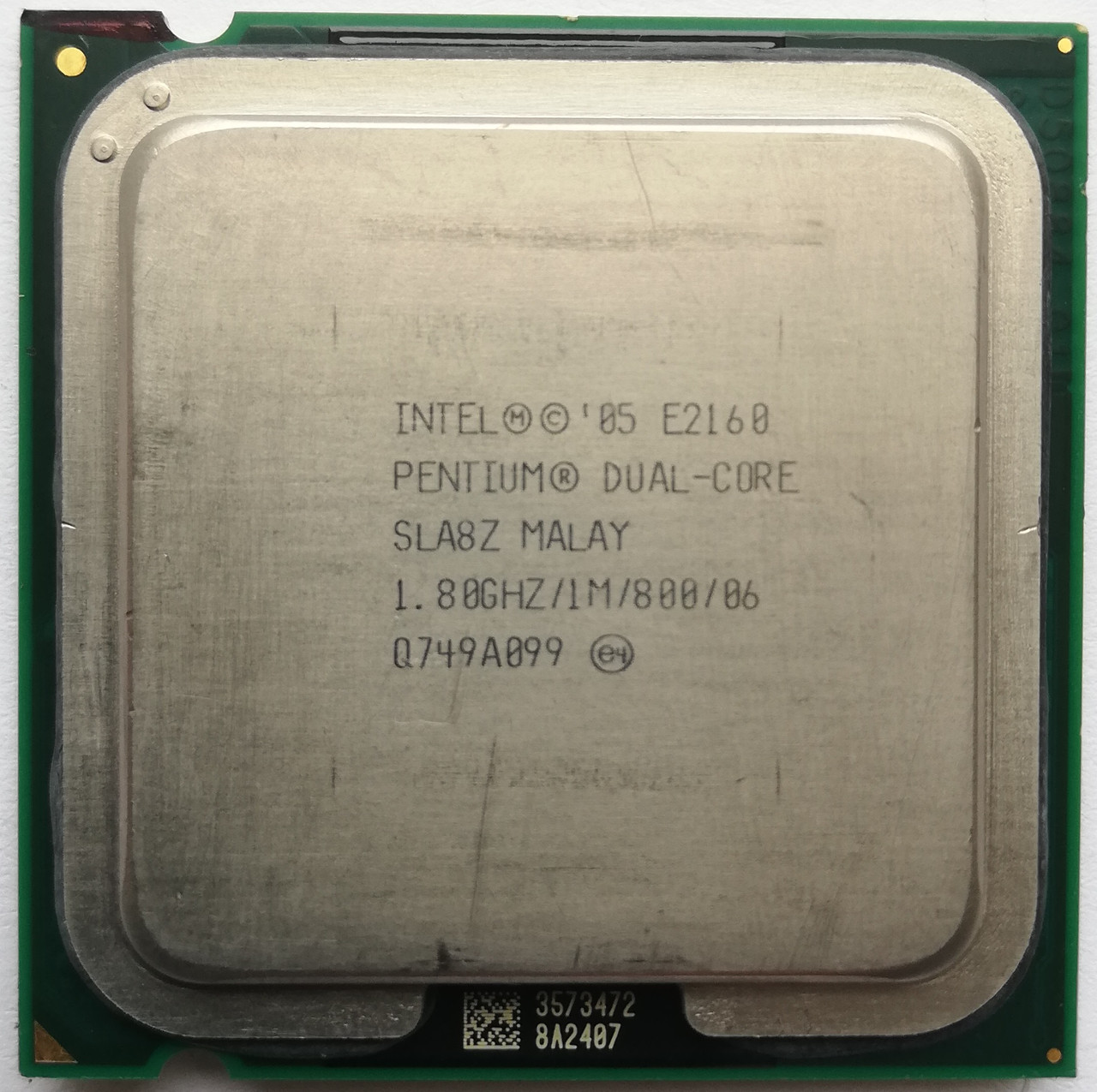 Процессор Intel Pentium E2160 SLA8Z 1.8 GHz 1M Cache 800 MHz FSB Socket 775 Б/У
