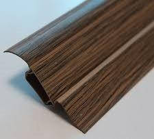 Плінтус Тіс 27 Дуб преміум 56мм з кабель - каналом