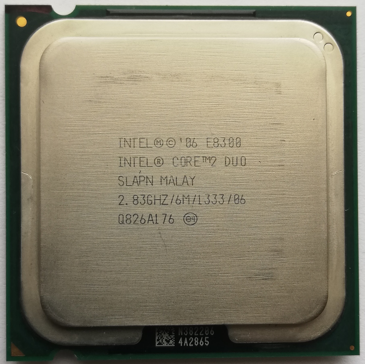 Процессор Intel Core 2 Duo E8300 SLAPN 2.83 GHz 6 MB Cache 1333 MHz FSB ...