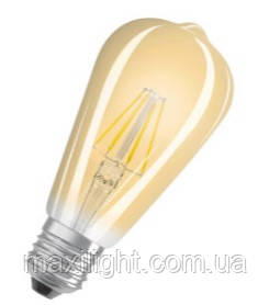 Декоративна Світлодіодна Лампа BIOM Filament ST64 "Крапля" 8W цоколь E27 2350К (бронзове скло)