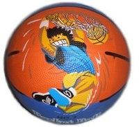 Баскетбольный мяч. "SPRINTER" №7 2047 (Жёлто-фиолетовый) (S-09021)