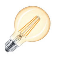 Світлодіодна лампа Biom FL-420 G-95 8W E27 2350K Amber