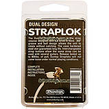 Стреплок Dunlop SLS1032BR Straplock Dual Design Brass, фото 2