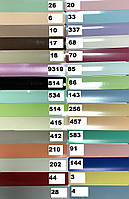 Жалюзи для ОКОн горизонтальные алюминиевые с шириной ламели 25 мм, цветные.
