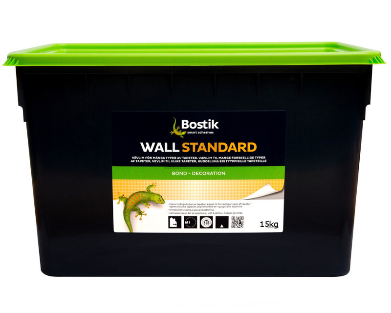 Клей дисперсійний BOSTIK WALL STANDART 70 для склополотна і стеклообоев 15кг