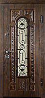 Вхідні двері "МІНІСТЕРСТВО ДВЕРЕЙ" ПВ-139 V Дуб темний Vinorit (Патина)