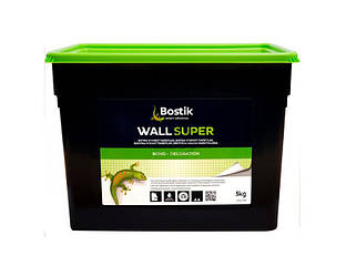 Клей посилений BOSTIK WALL SUPER 76 для склополотна і стеклообоев 5кг