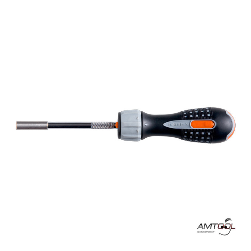 Викрутка з LED підсвіткою, тріскачкою та набором біт — Bahco 808050L, фото 1