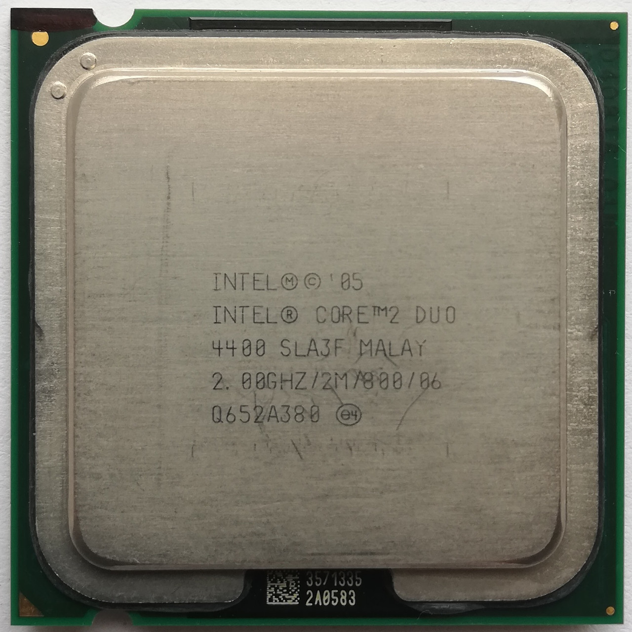 Процессор Intel Core 2 Duo E4400 L2 SLA3F 2.00GHz 2M Cache 800 MHz