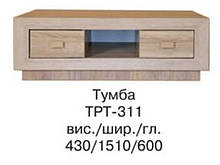 Тумба Корвет ТРП-311 (БМФ) 1510х600х430мм акація