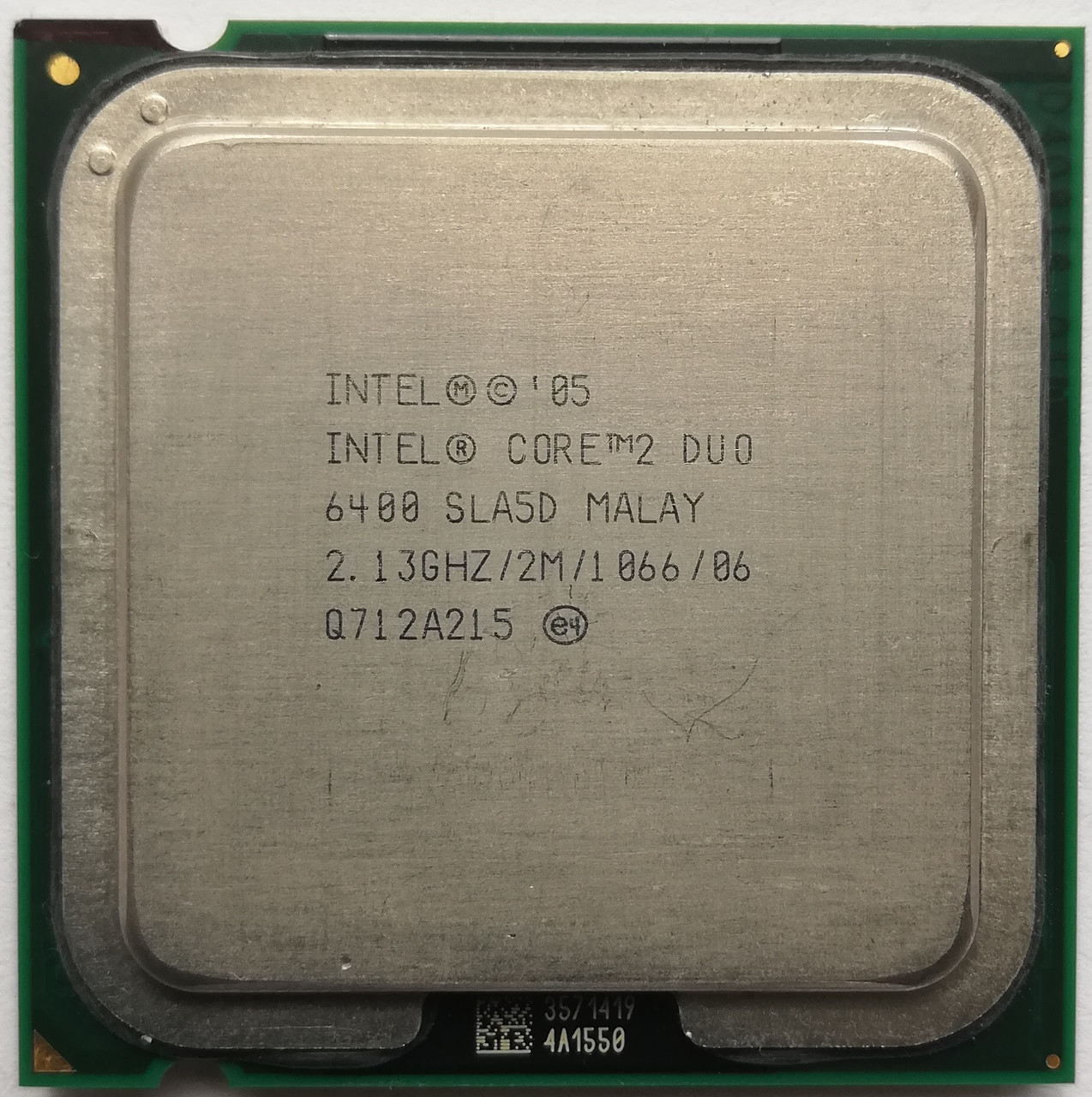 Процесор Intel Core 2 Duo E6400 L2 SLA5D 2.13 GHz 2M Cache 1066 MHz FSB Socket 775 Б/В