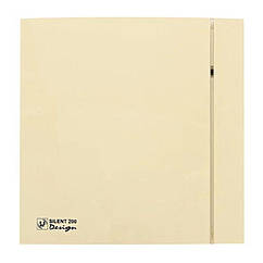 Витяжний вентилятор Silent-200 CZ Ivory 4C Design у ванну кухню слонова кіста