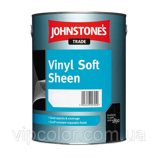 Johnstone's Vinil Soft Sheen 2,5 л вінілова водоемульсійна фарба