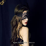 Карнавальна маска — "Mask of Desires" — 2 в 1 (біла та чорна), фото 3