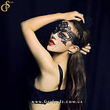 Карнавальна маска — "Mask of Desires" — 2 в 1 (біла та чорна), фото 4