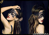 Карнавальна маска — "Mask of Desires" — 2 в 1 (біла та чорна), фото 5