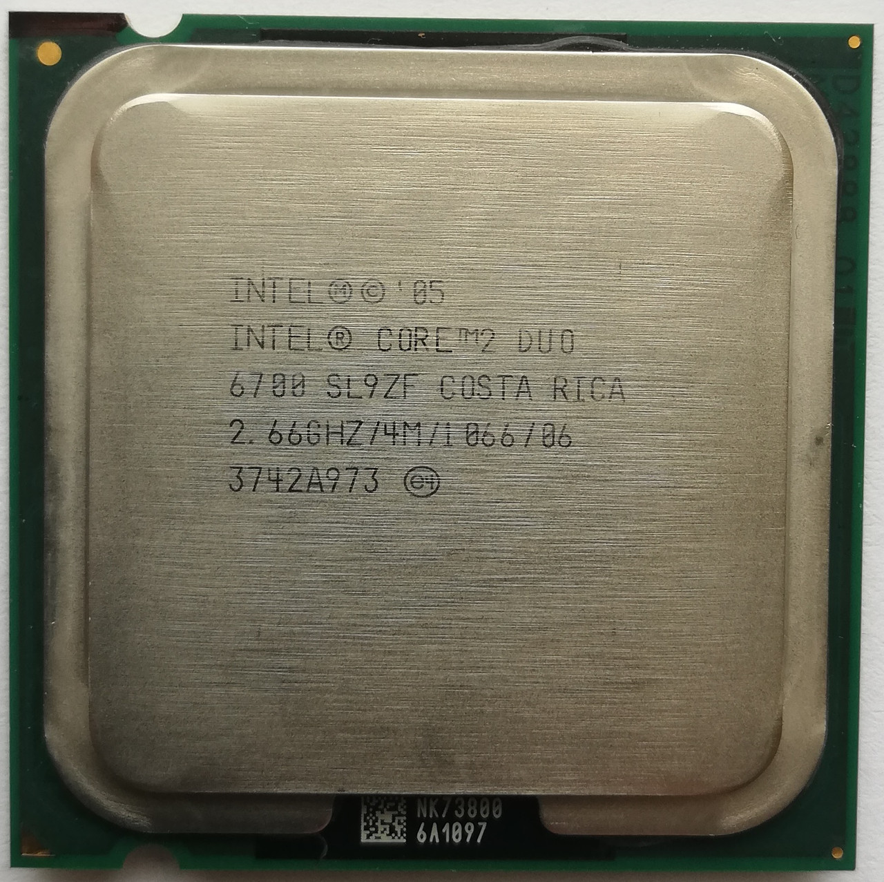 Процессор Intel Core 2 Duo E6700 B2 SL9ZF 2.66GHz 4M Cache 1066 MHz FSB Socket 775 Б/У