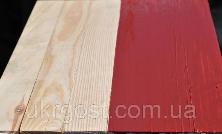 Фарба для підлоги Comfort ПФ-266 Червоно-коричневий глянець 0,9 кг, фото 2