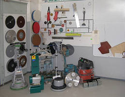 Аренда шлифовальных машин для паркета и бетона