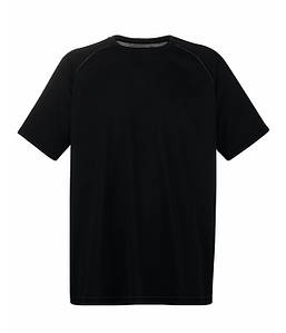 Чоловіча спортивна футболка M, 36 Чорний