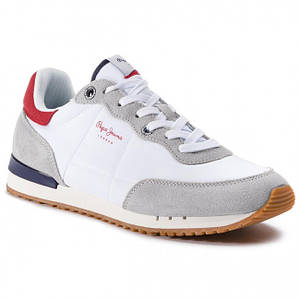 Снікерси Pepe Jeans Tinker Basic Nylon PMS30505 White 801 розм. 40