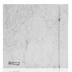 Витяжний вентилятор Silent-200 CZ Marble White 4C Design білий мармур у ванну кухню