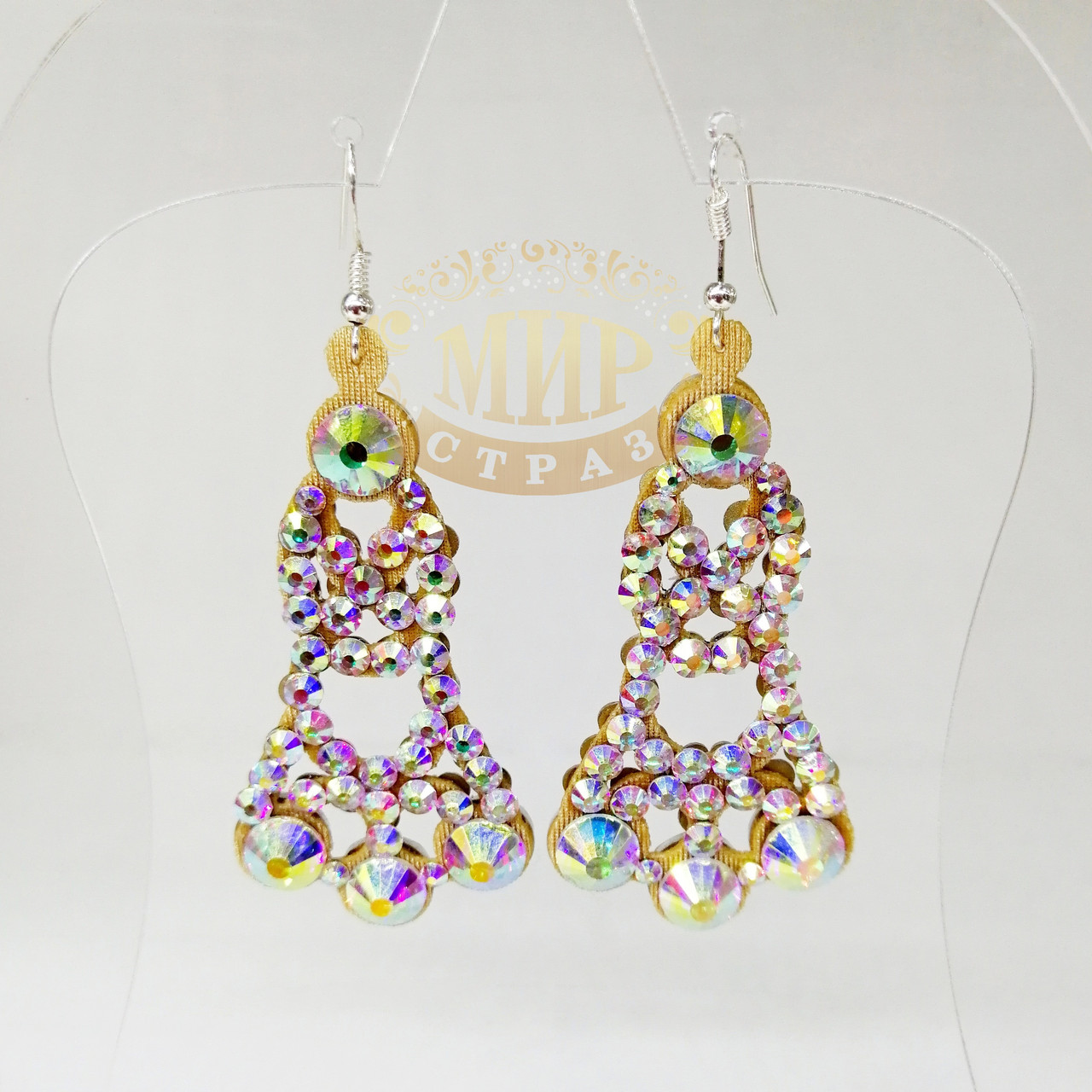 Сережки сценічні, 1 пара